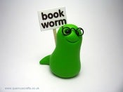 Image of Bookworm Moodling (green)