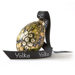 Image of Single Black Foil Egg (unboxed)