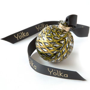 Image of Single Black Foil Ornament (unboxed)