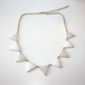 Image of Perla Geometric Statement Necklace