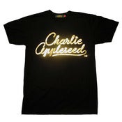 Image of Charlie Appleseed Script Logo Gold