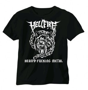Image of Hell Fire Heavy Fucking Metal Shirt