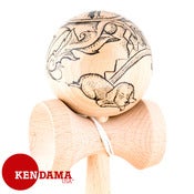 Image of Kendama USA Customs - Sourmash Illustrated Master Series -  Sunrise