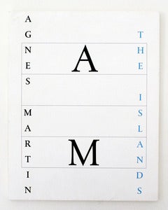 Image of The Islands by Agnes Martin
