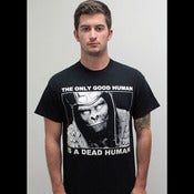 Image of "THE ONLY GOOD HUMAN" SHIRT