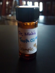 Image of Dr. Nick's Natural Tooth Oil (5 mL ~2 Month Supply)