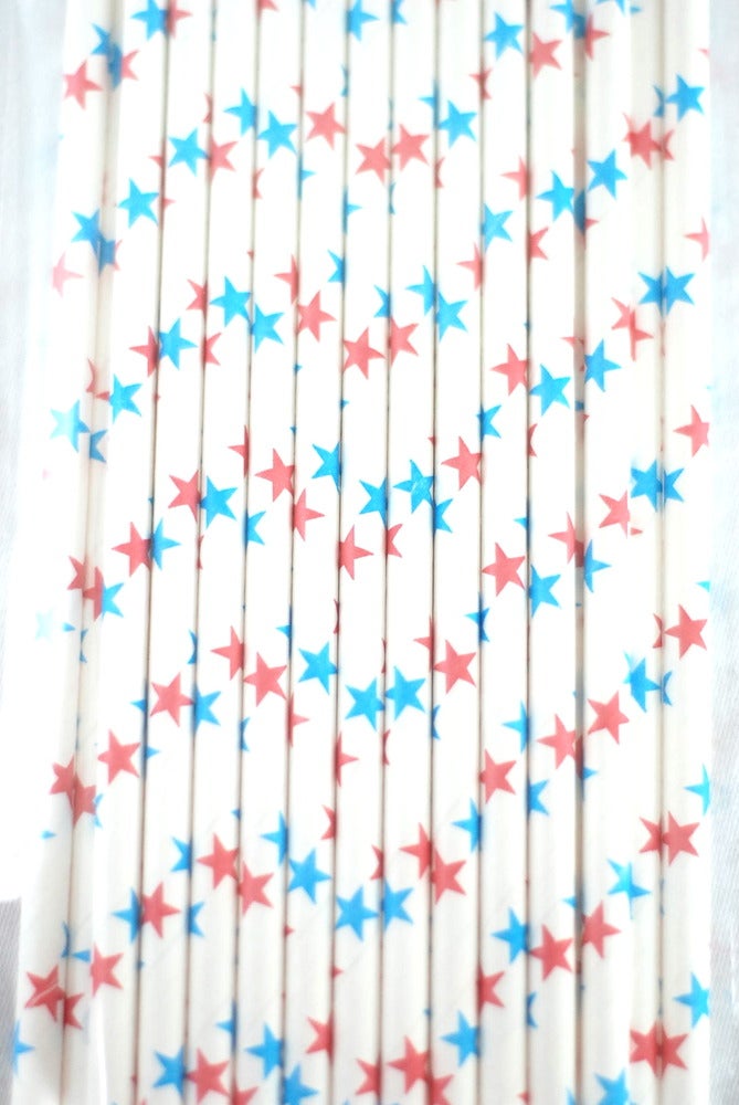 Image of Polka Dot Paper Straws