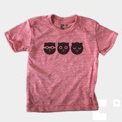 Image of Three Musketeers Watson - Kids T-Shirt - Red Heather
