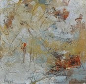 Image of Original painting by Melissa Payne Baker - 10"x 10" Dragonfly II