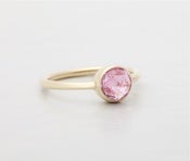 Image of SOLD OUT Shelly: Mermaid Ring w. Pink Tourmaline  
