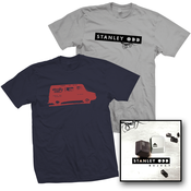 Image of Reject CD, Grey Logo T-Shirt & Odd Van T-Shirt
