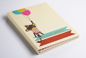 Image of WEDNESDAY PAPER WORKS baby journal little circus