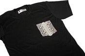 Image of LIV WEALTHY PYTHON SNAKESKIN T-SHIRT NATURAL