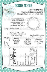 Image of Tooth Notes (4x6)  ~ Peachy