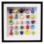 Image of Tea Set Shadowbox by Carlos Silva