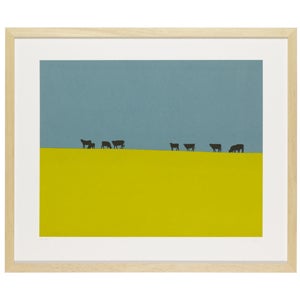 Image of Cows on a Hill (afternoon)