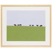Image of Cows on a Hill (morning)