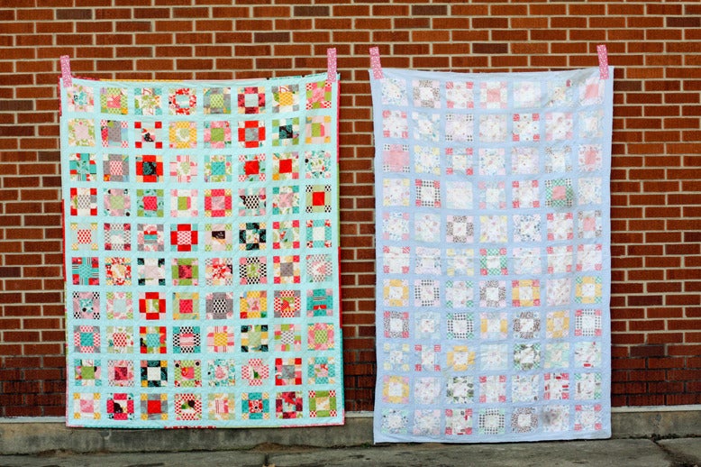 Image of Vintage Nine-Patch Quilt PDF Pattern