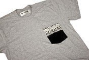 Image of LIV WEALTHY PYTHON SNAKESKIN T-SHIRT MIXED