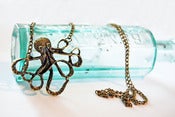 Image of Octopus vintage style Necklace 