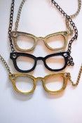 Image of Geeky glasses necklace 