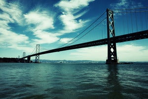 Image of San Francisco Bay Bridge photograph print by Ryan Russell
