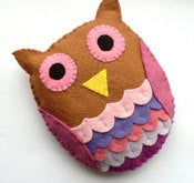 Image of DIY Felt Owl - PDF Sewing Pattern