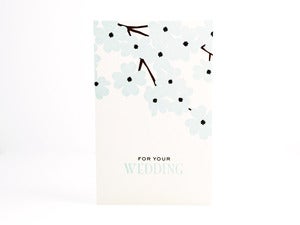 Image of Wedding dogwood card