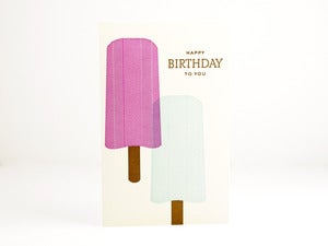 Image of Happy Birthday Popsicles