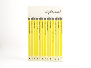 Image of Right on Congratulations Card
