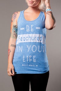 Image of Be Feachured Athletic Blue Tank