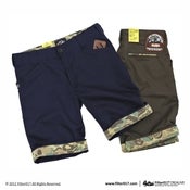 Image of Filter017 ETERNAL BRAVE TURN UPS SHORTS(Camouflage limited)