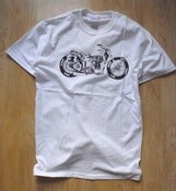 Image of CFH Dirtbike t shirt white
