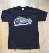 Image of CFH Dragbike t shirt Black