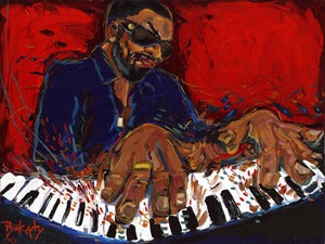 Image of Henry Butler at Jazzfest 2012