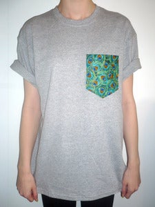 Image of Peacock Pocket Tee