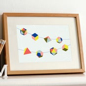 Image of Polyhedra Print