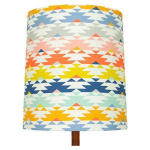 Image of Navaho Print Lamp Shade (stripe), Fiz & Foster