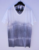 Image of Pearl Grey Ombre V-neck 