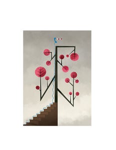 Image of Mysterious Caller print