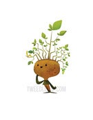Image of Hungry Hitchhiker print