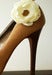 Image of Bridal shoe clips in Ivory