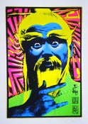 Image of Pei Mei - Kill Bill - 2012 - Black Light Responsive Art Print
