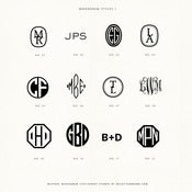 Image of CUSTOM MONOGRAM STYLES I
