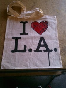 Image of I Spray L.A Tote Bags