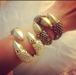 Image of Mini Claw Clamp Bangle