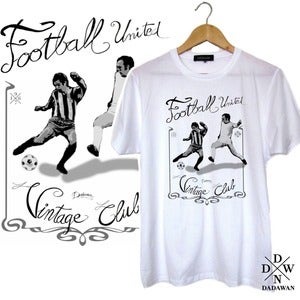 Image of T-shirt Football United Vintage Club by Dadawan 