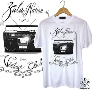 Image of T-shirt Zulu Vintage Club by Dadawan 