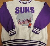Image of Vintage Deadstock Phoenix Suns Salem Stitched Printed Crew Sweater Jumper