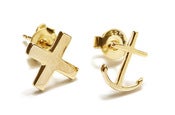 Image of TRITON EARRINGS - GOLD